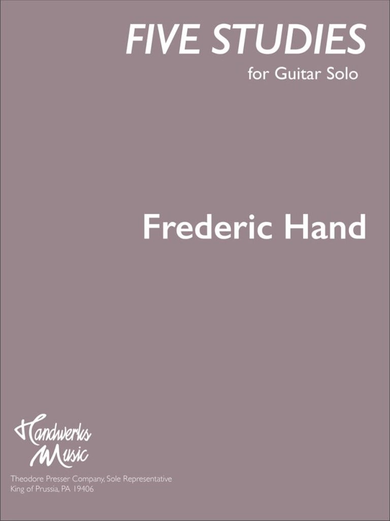 Five Studies for Guitar Solo